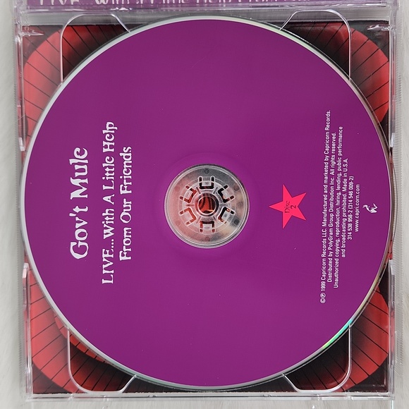 GOV'T MULE: LIVE With a little Help From Our Friends 2 CD MINT CONDITION - Picture 9 of 13